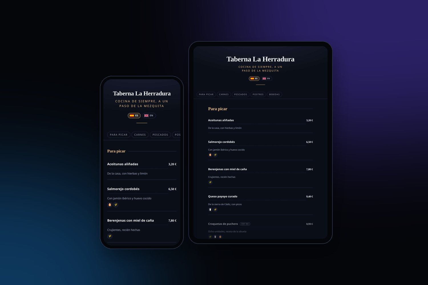 Captura real: Cartas de verdad, funcionando